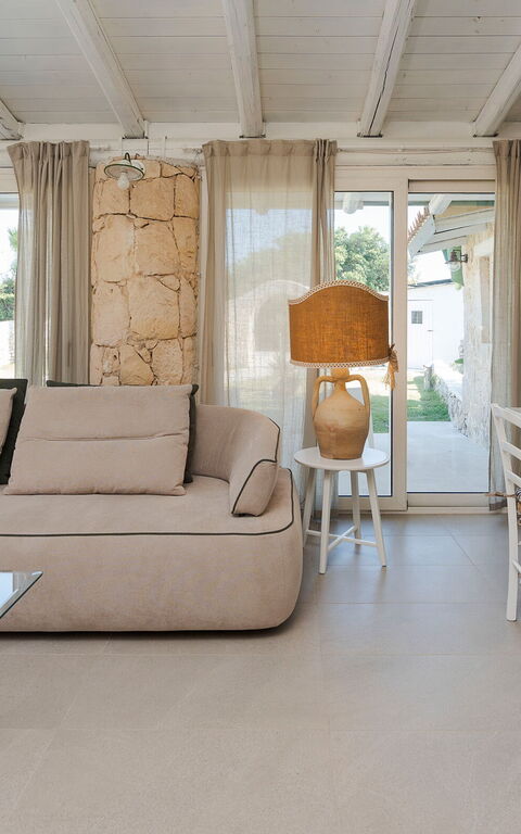 Villa Del Mito: Salle à manger, Salon