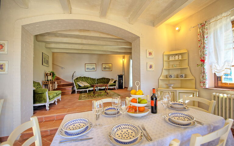 Casa Fioraie: Salle à manger, Salon