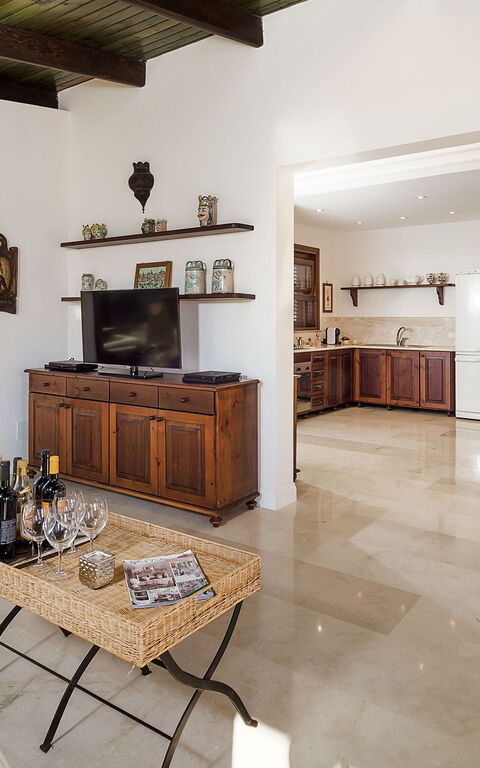 Villa Cala Mancina: Salon