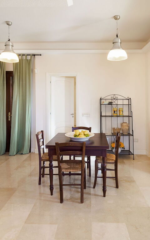Villa Cala Mancina: Salle à manger
