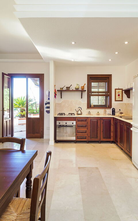 Villa Cala Mancina: Salle à manger