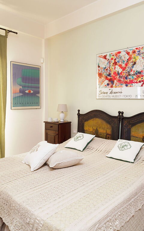 Villa Cala Mancina: chambre à coucher