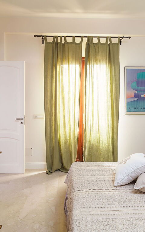 Villa Cala Mancina: chambre à coucher