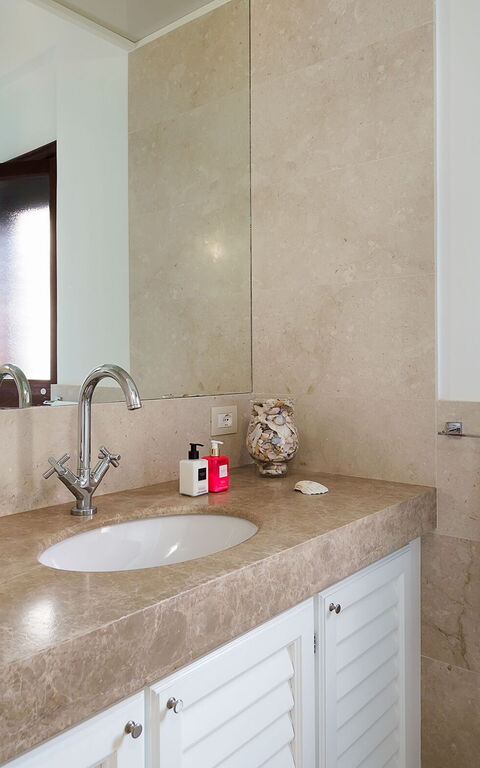 Villa Cala Mancina: Salle de bain