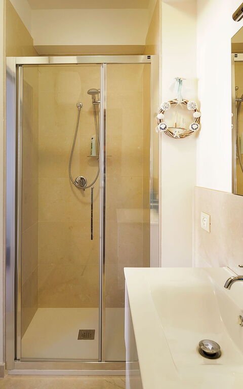 Villa Cala Mancina: Salle de bain