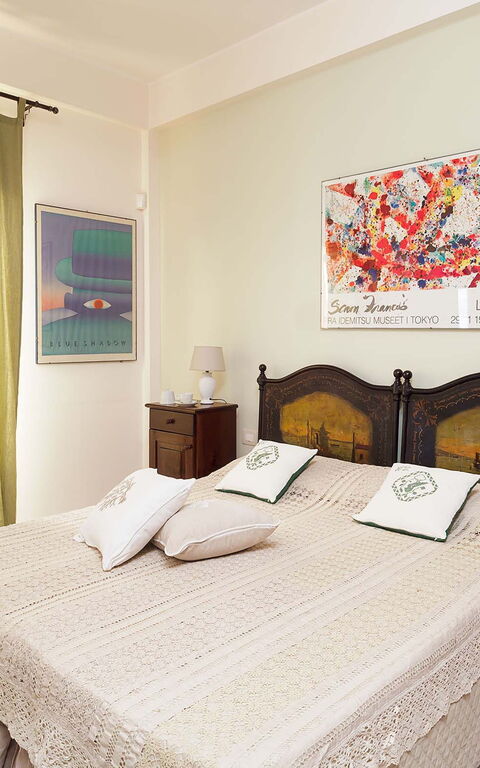 Villa Cala Mancina: chambre à coucher