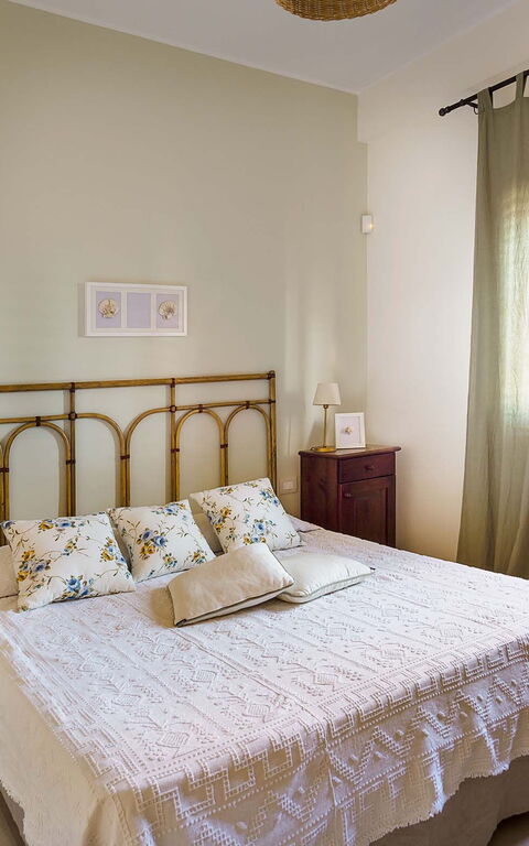 Villa Cala Mancina: chambre à coucher