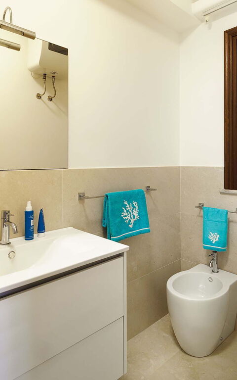 Villa Cala Mancina: Salle de bain
