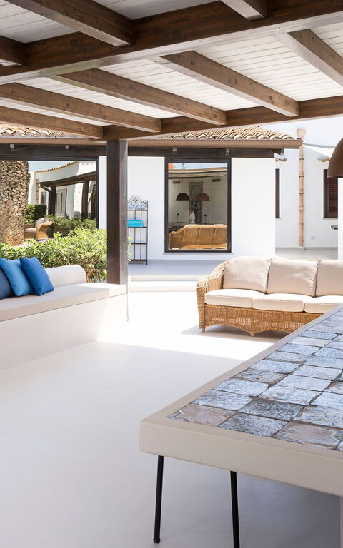 Villa Cala Mancina: Balcon / Terrasse / Patio, Extérieur, Extérieurs