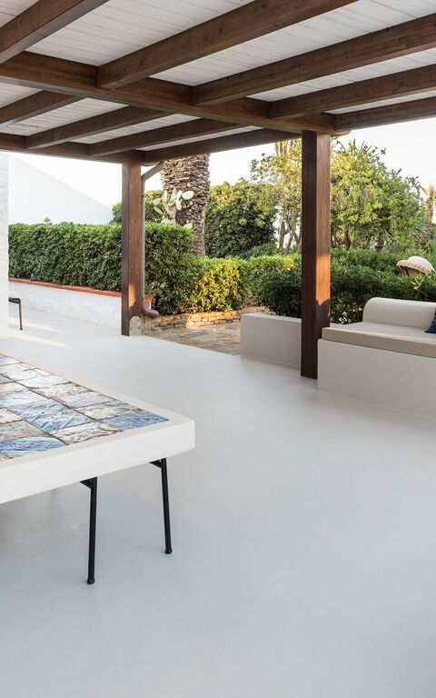 Villa Cala Mancina: Balcon / Terrasse / Patio, Extérieur, Extérieurs