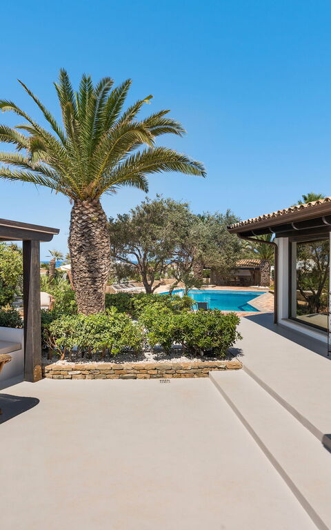Villa Cala Mancina: Balcon / Terrasse / Patio, Extérieur, Extérieurs