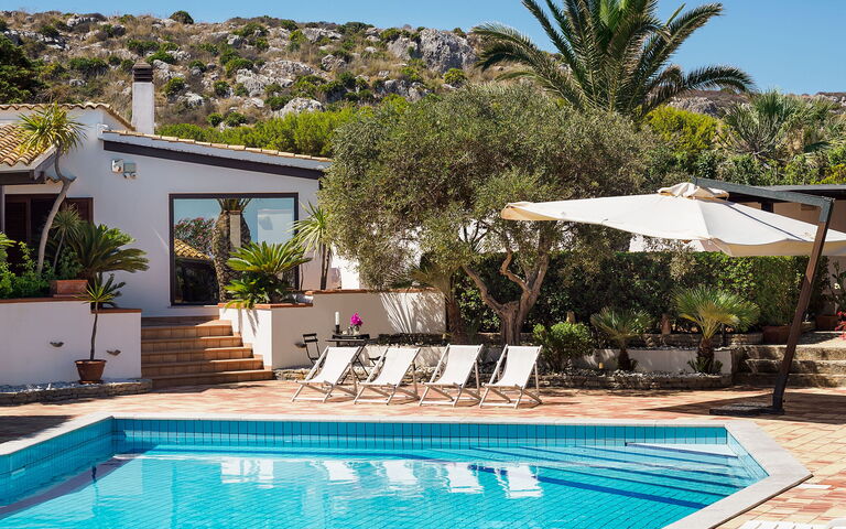 Villa Cala Mancina: bassin