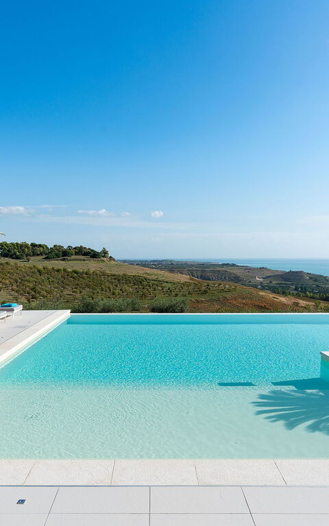 Villa Camemi: bassin, Été, Extérieur, Vues