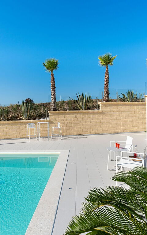 Villa Camemi: bassin, Été, Extérieur