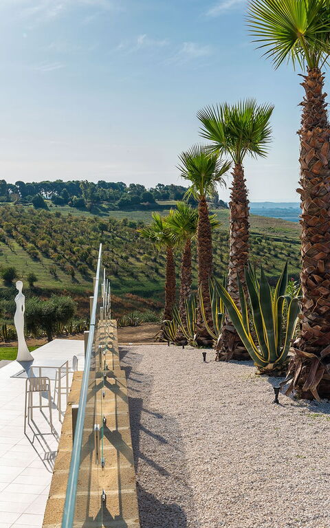Villa Camemi: Été, Extérieur, Jardin