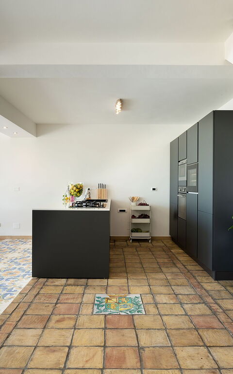 Villa Camemi: Cuisine, Salle à manger