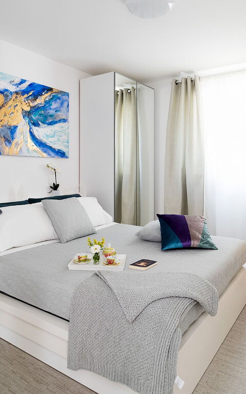 Villa Pales: chambre à coucher