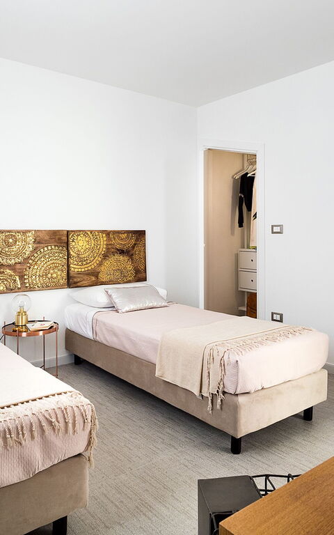 Villa Pales: chambre à coucher