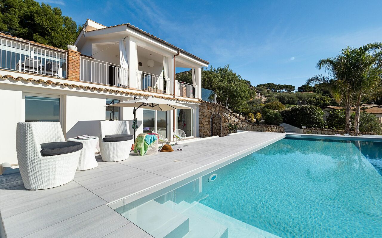 Villa Pales: bassin
