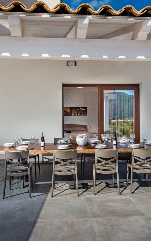 Villa Livreri: Balcon / Terrasse / Patio, Extérieur