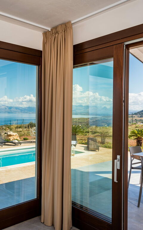 Villa Livreri: chambre à coucher