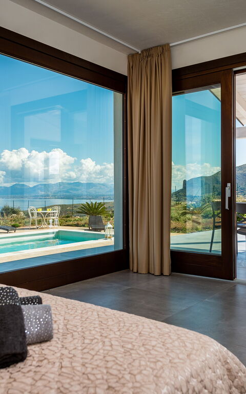 Villa Livreri: chambre à coucher