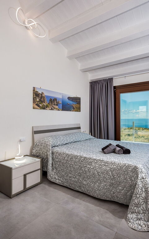 Villa Livreri: chambre à coucher