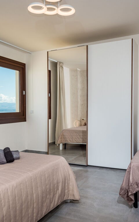 Villa Livreri: chambre à coucher