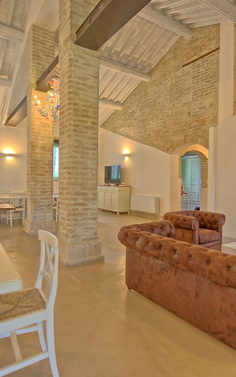 Villa Apollinare: Salle à manger, Salon