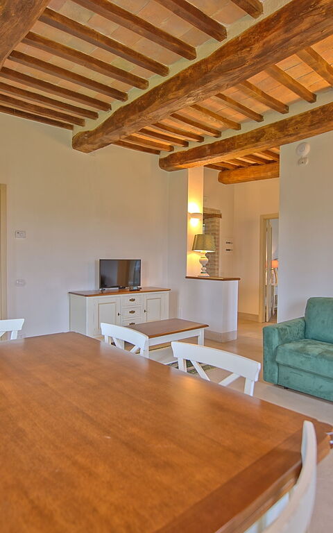 Villa Apollinare: Cuisine, Salle à manger, Salon