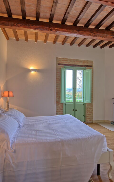 Villa Apollinare: chambre à coucher