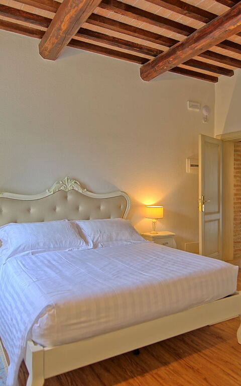 Villa Apollinare: chambre à coucher