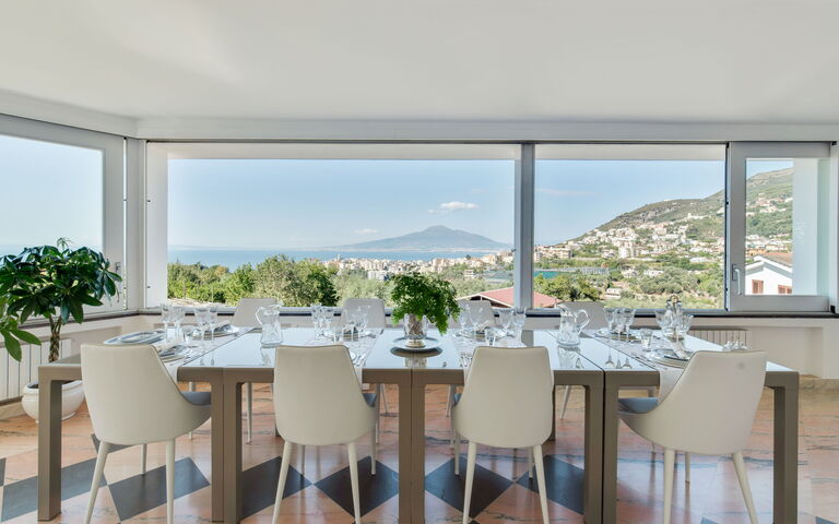 Villa Antonietta: Salle à manger, Vues