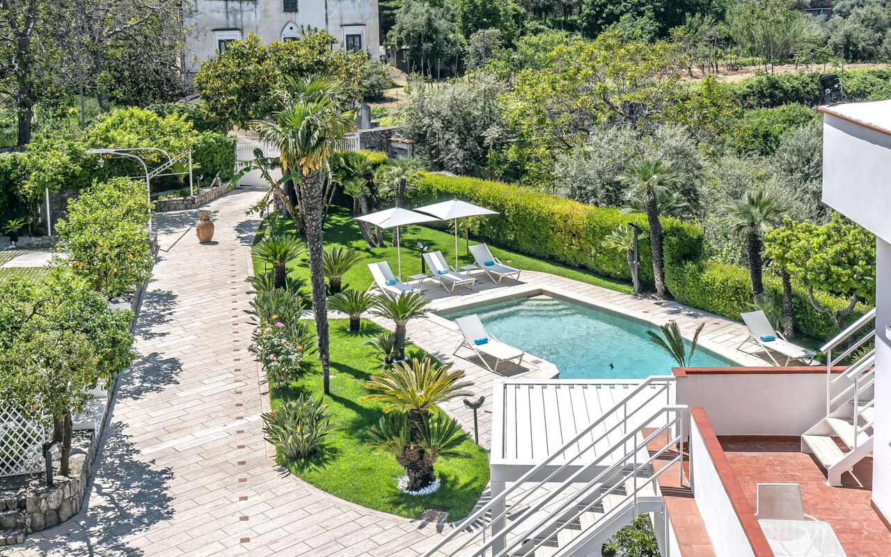 Villa Antonietta: bassin, Extérieur, Extérieurs, Jardin