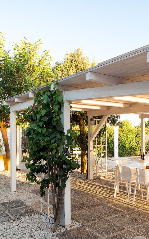 Baia Del Mare: Balcon / Terrasse / Patio, Extérieur, Jardin