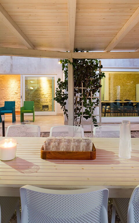 Baia Del Mare: Balcon / Terrasse / Patio, Extérieur
