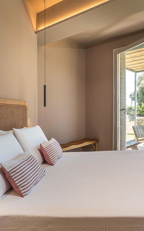 Villa Degli Aranci: chambre à coucher