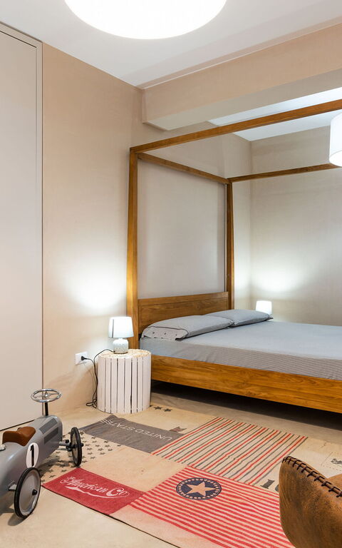 Villa Degli Aranci: chambre à coucher