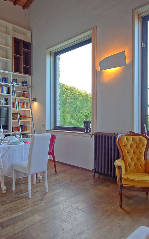 Villa Ancora: Salle à manger, Salon