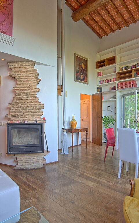 Villa Ancora: Salle à manger, Salon