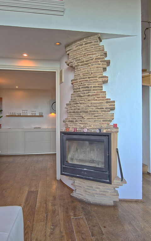 Villa Ancora: Salle à manger, Salon