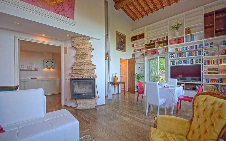 Villa Ancora: Salle à manger, Salon
