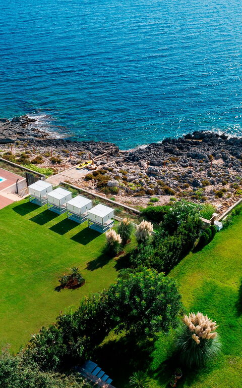 Villa Angelina: Extérieur, Jardin, Vues