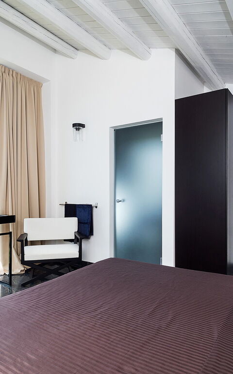 Villa Contra: chambre à coucher