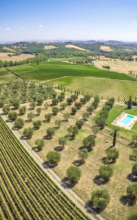 Villa Le Buche: Été, Vues