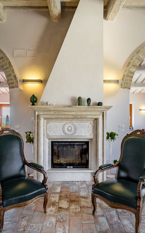 Villa Le Buche: Salon