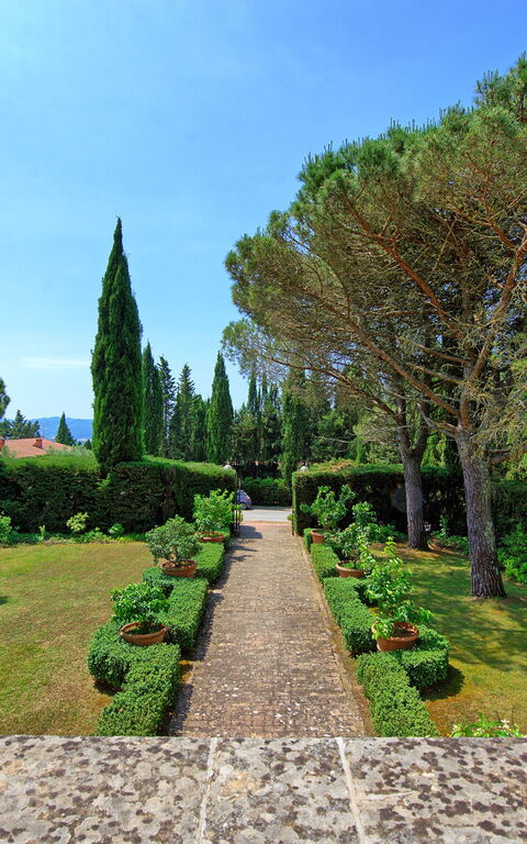 Villa Sorbaiano: Jardin