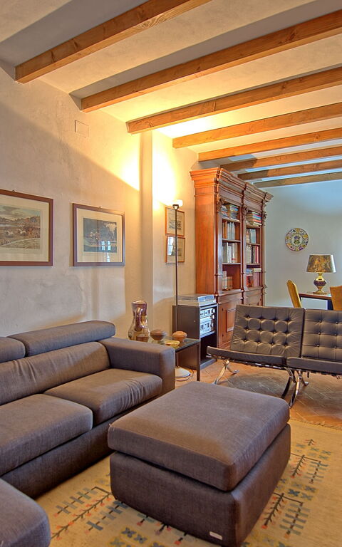 Villa Sorbaiano: Salon