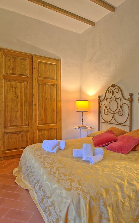 Villa Sorbaiano: chambre à coucher