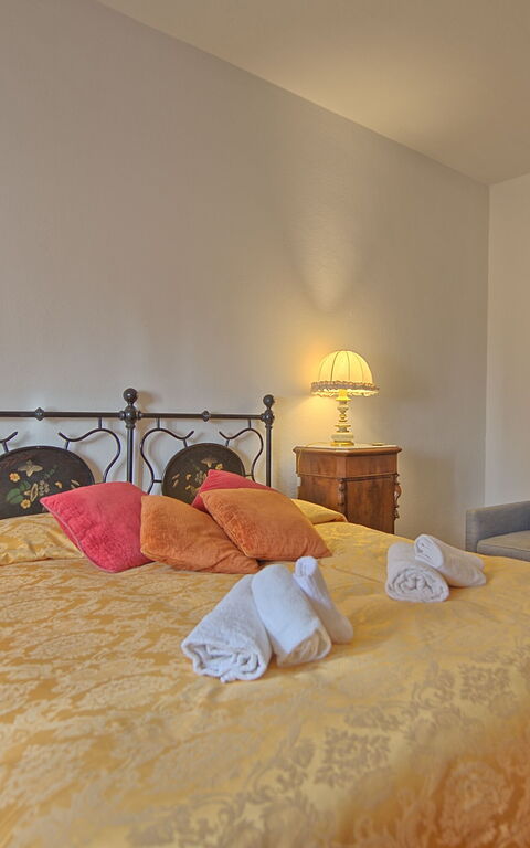 Villa Sorbaiano: chambre à coucher